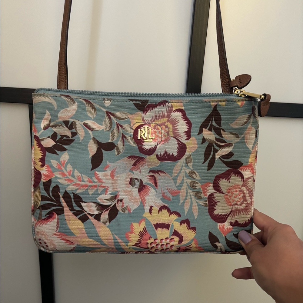 Ralph Lauren Floral Print Cross Body bag